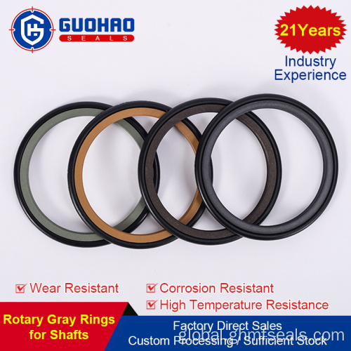 Gray Circle Oil Resistant Fire Resistant Viton O-Rings Manufactory